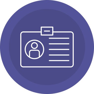 Belge simgesinin vektör illüstrasyonu