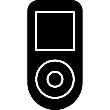 Müzik simgesinin vektör illüstrasyonu