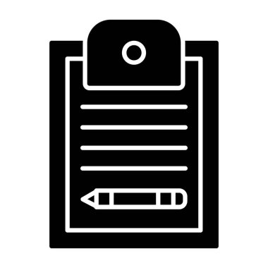 document with pen icon, vector illustration design