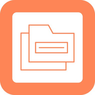 folder vector icon modern illustration vector illustration