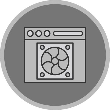 microwave icon, vector illustration design