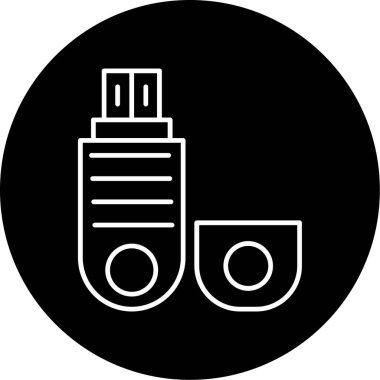 Gaz simgesinin vektör illüstrasyonu