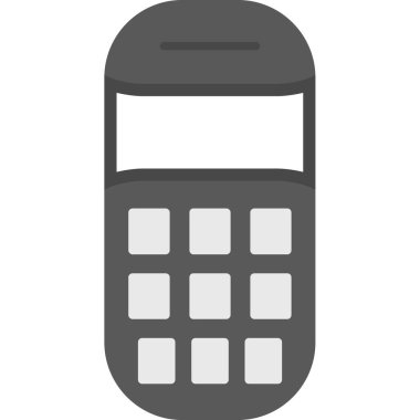 calculator icon. simple design of calculator vector graphic
