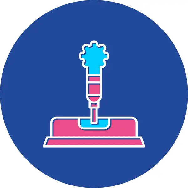 Modern b 'nin vektör illüstrasyonu eksik simgesi