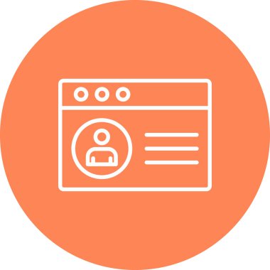 seo modern simgesinin vektör illüstrasyonu