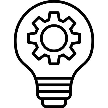 ampul fikri ışık simgesi