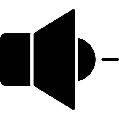 ses hoparlörü sesi simgesi