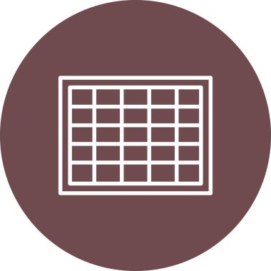 Modern simgenin vektör illüstrasyonu