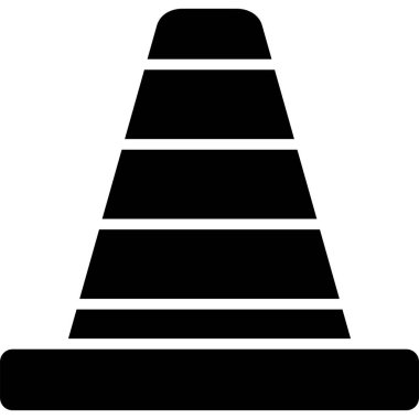 Piramit. Web simgesi basit illüstrasyon