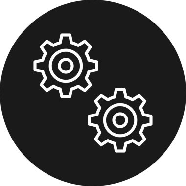 seo modern simgesinin vektör illüstrasyonu