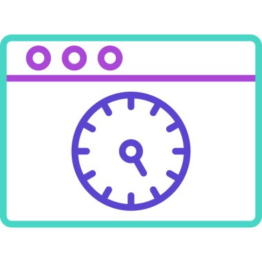 seo modern simgesinin vektör illüstrasyonu