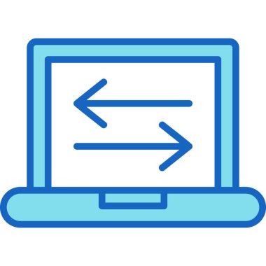 Veri Aktarımı Basit Vektör Simgesi ResmiComment