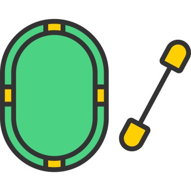 Yeşil ve beyaz arkaplanın vektör çizimi