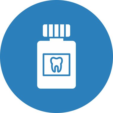 vektör diş simgesi illüstrasyonu