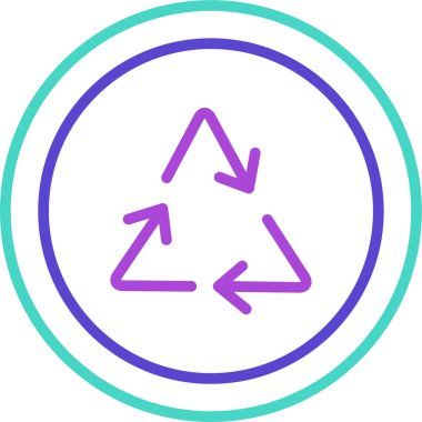 Modern simgenin vektör illüstrasyonuName