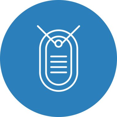 Modern simgenin vektör illüstrasyonu