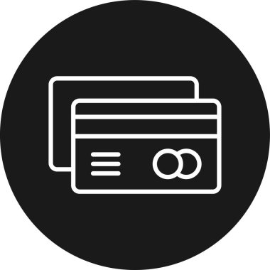 vektör kredi kartları simgesi