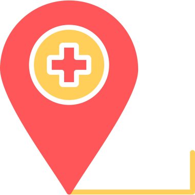 konum pin vektörü modern simgesi