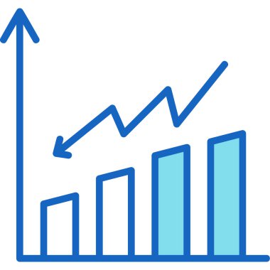 Grafik grafik vektör simgesi