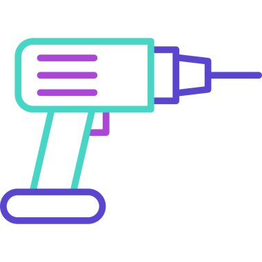 elektrik prizi simgesi. Web için dolgu vektör simgelerinin özet çizimi