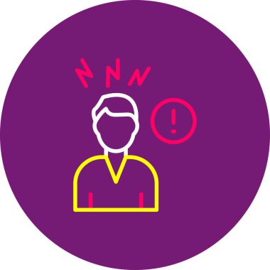 Dizüstü bilgisayarı olan bir adamın vektör çizimi