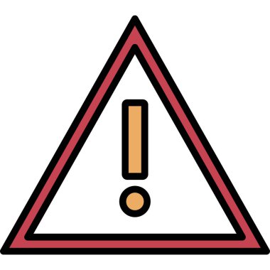 uyarı uyarı simgesi ana hat biçiminde