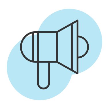 hoparlör vektör illüstrasyonu