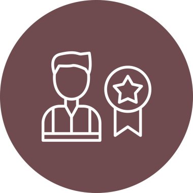 Modern simgenin vektör illüstrasyonu