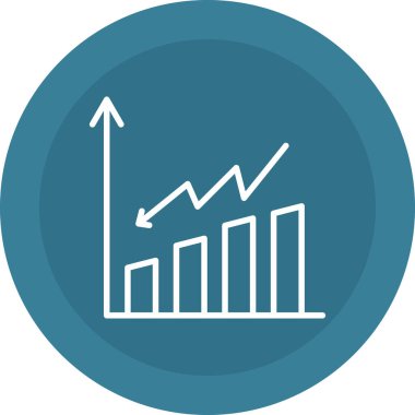İş haritası simgesi. vektör illüstrasyonu