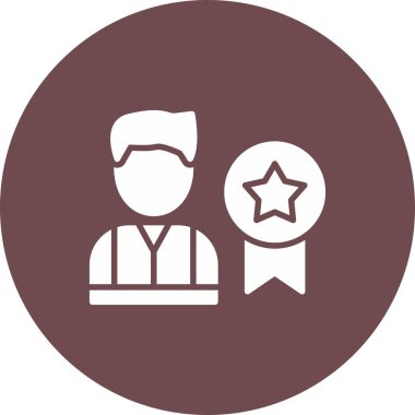 İnsan simgesinin vektör illüstrasyonu