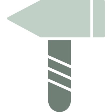 Yön yön simgesi düz biçimli