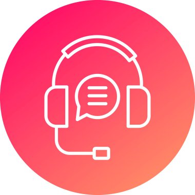 Vektör müzik simgesi illüstrasyonu