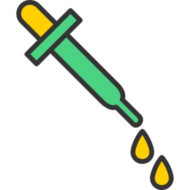 boya fırçası ikonu. Web için boya fırçası vektör simgesinin özet çizimi