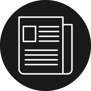 Kitap. Web simgesi basit illüstrasyon