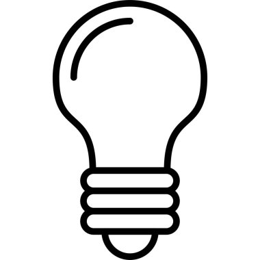 özet biçiminde yaratıcı fikir ampulü simgesi