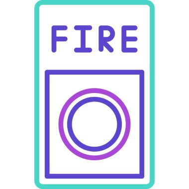 ateş alev ikonu vektör illüstrasyonuName