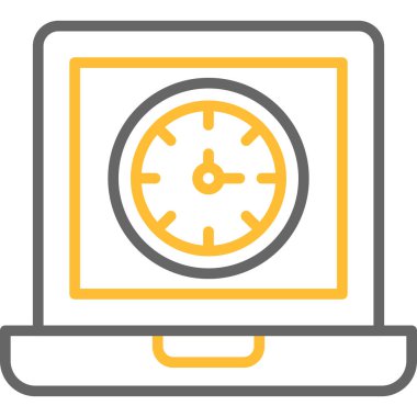 laptop vektör çizim