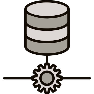 Seo simgesinin vektör illüstrasyonu