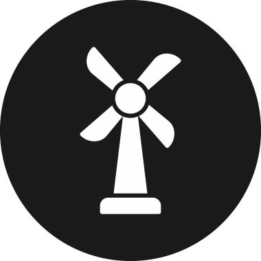 fan simgesi vektör illüstrasyonu