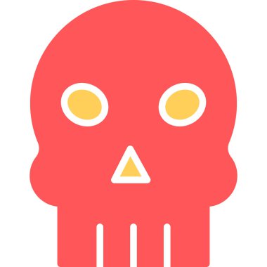 Cadılar Bayramı. Web simgesi basit tasarım