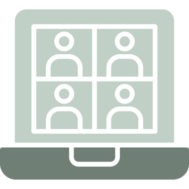 iş simgesi vektör illüstrasyonu