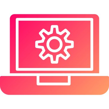 seo modern simgesinin vektör illüstrasyonu