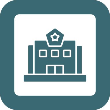 bina simgesi, vektör illüstrasyonu