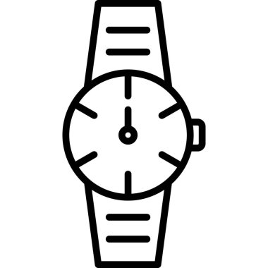 Saat simgesi, anahat stili