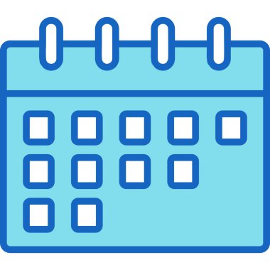 Kolayca düzenleyebilen veya düzenleyebilen Takvim Vektörü simgesi