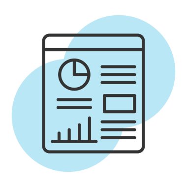 işaretli vektör çizgisi simgesi, düzenlenebilir vuruş, dosya