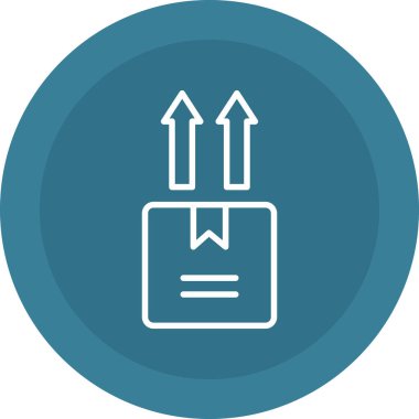 Modern simgenin vektör illüstrasyonu