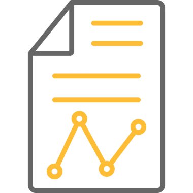 veri analiz simgesi vektör illüstrasyonu