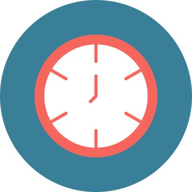 vektör modern saat simgesi