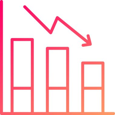 çubuk çizelgesi vektör illüstrasyonu